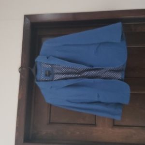 The Limited One button blazer and elbow patch detail